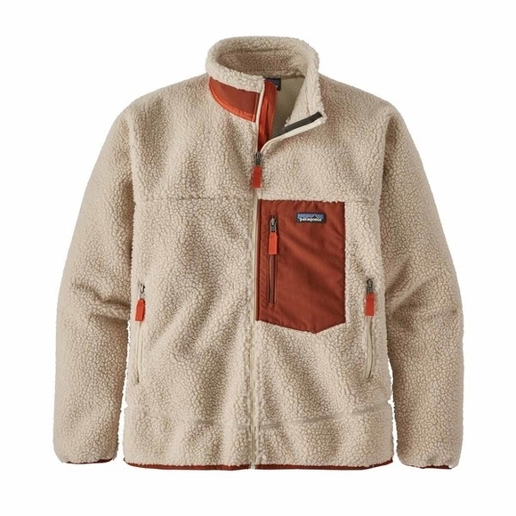 Patagonia Men's Cream and Brown Performance Jacket - Picture 2 of 9